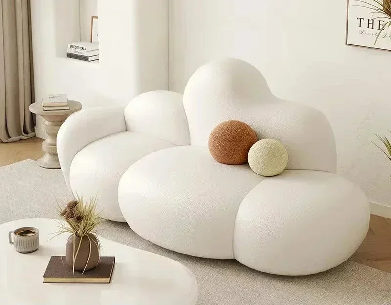 Nordic Cloud Shaped Compressed Modern Sofa