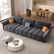 Minimalist Modular Velvet Sectional Compressed Sofa