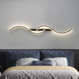 Moderne LED-Wandleuchte, minimalistisches LED-Licht, Schlafzimmer, Nachttisch, lange Streifen, Wandleuchten, Wohnzimmer, Heim, Innenbeleuchtung
