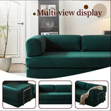 Modern Minimalist Corduroy Bed Compressed Sofa