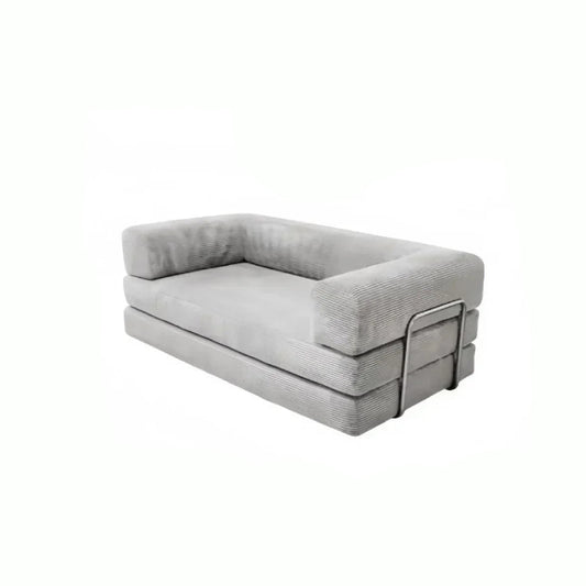 Minimalist Corduroy Foldable Bed Sofa