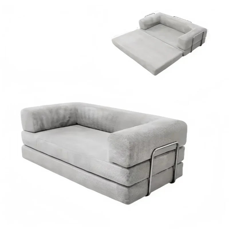Vacuum Compression Corduroy Bed Foldable Sofa