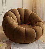 Sillón nórdico perezoso con forma de nube de calabaza 
