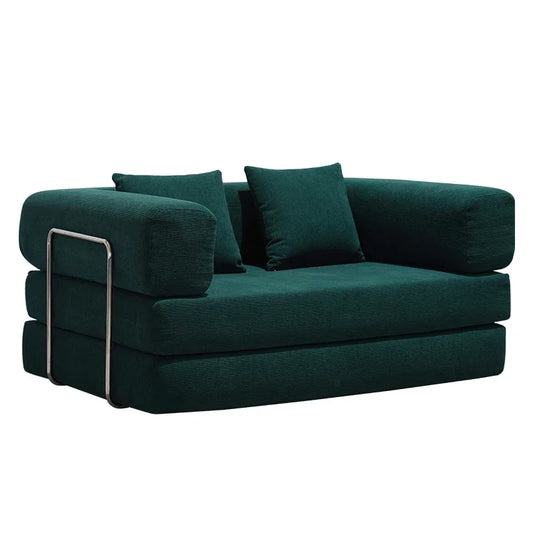 Modern Minimalist Corduroy Bed Compressed Sofa