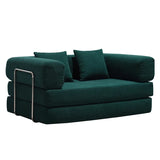 Modern Minimalist Corduroy Bed Compressed Sofa