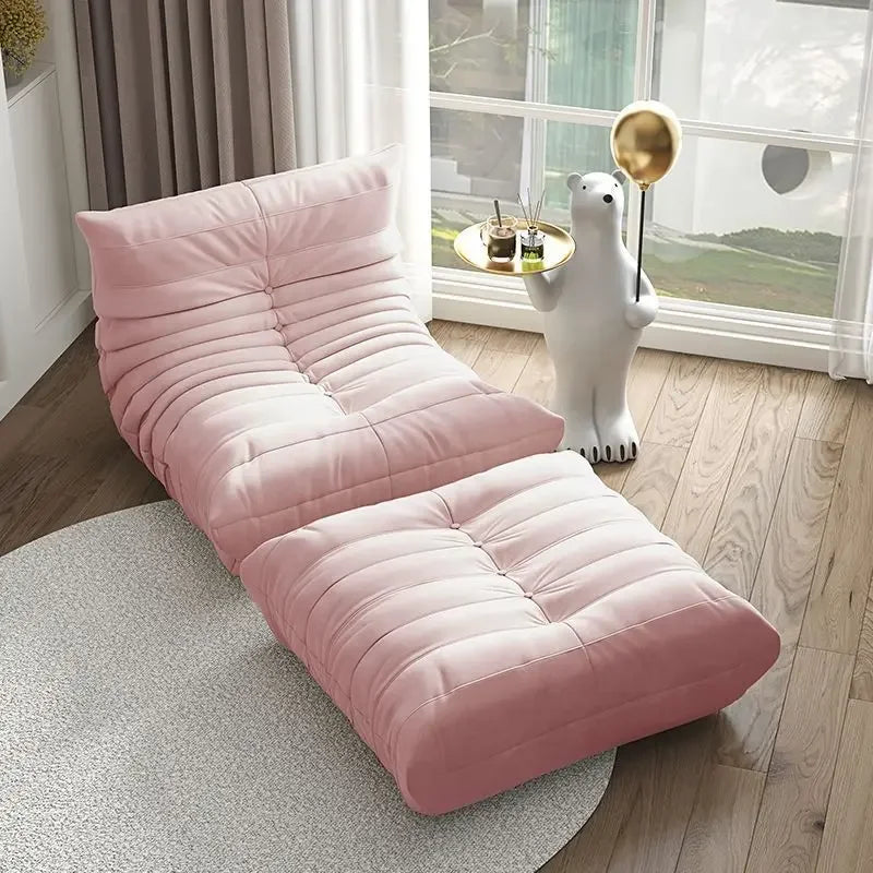 Suede Single Person Bean Bag Chair