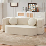 Foldable Bed Modular Retro Arm Compressed Sofa