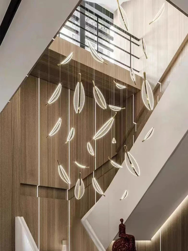 LED Chandelier Modern Spiral  Pendant Light