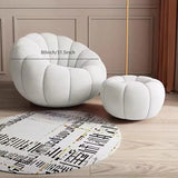 Sillón nórdico perezoso con forma de nube de calabaza 