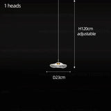 Nordic Circular Modern Chandelier Pendant Lamp
