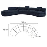 Modern Minimalist Italian Moon Sofa