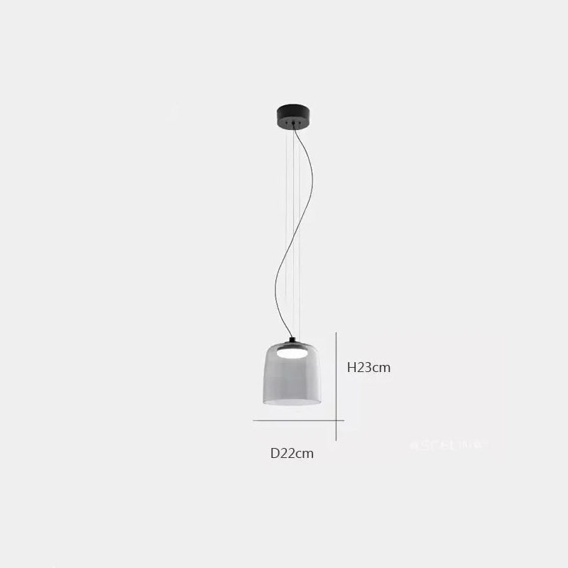 Nordic Glass LED Ceiling Chandelier Pendant Lights