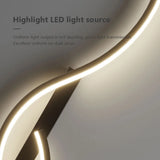 Moderne LED-Wandleuchte, minimalistisches LED-Licht, Schlafzimmer, Nachttisch, lange Streifen, Wandleuchten, Wohnzimmer, Heim, Innenbeleuchtung