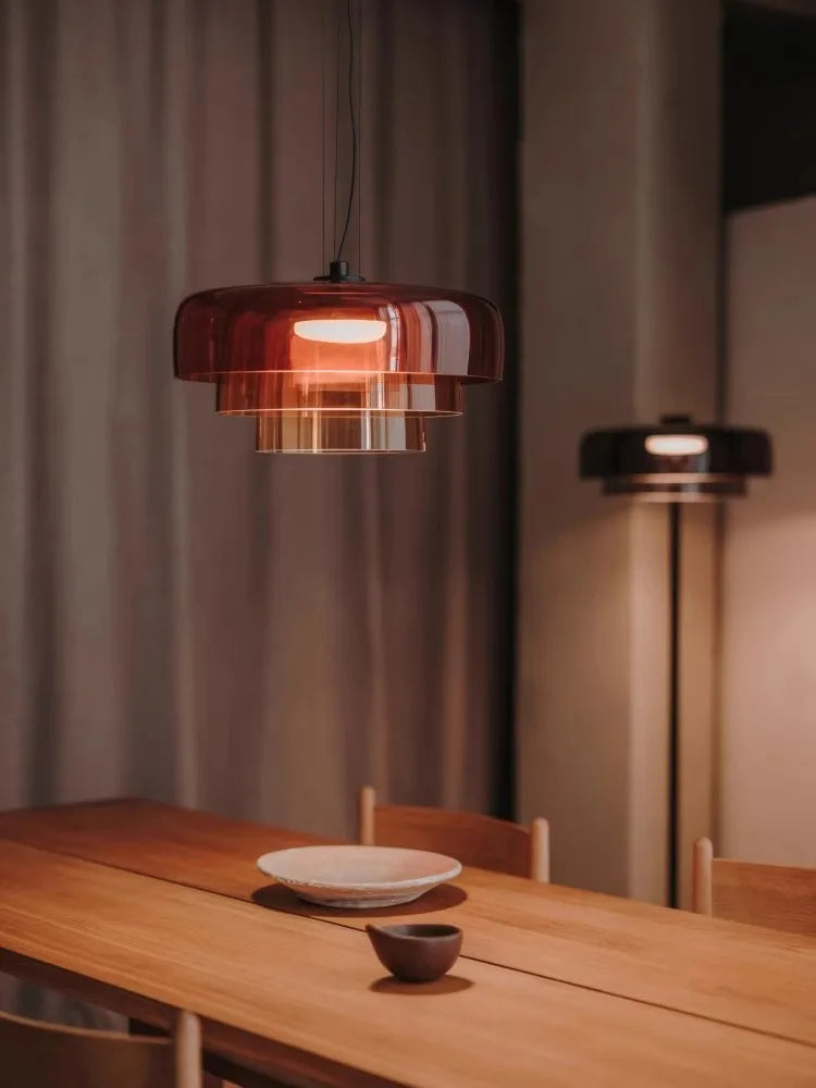 Nordic Glass LED Ceiling Chandelier Pendant Lights