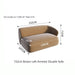 Brown - 152 cm - Left arm
