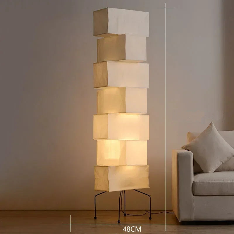 LED Paper Stand Light Corner Floor Light Lamp