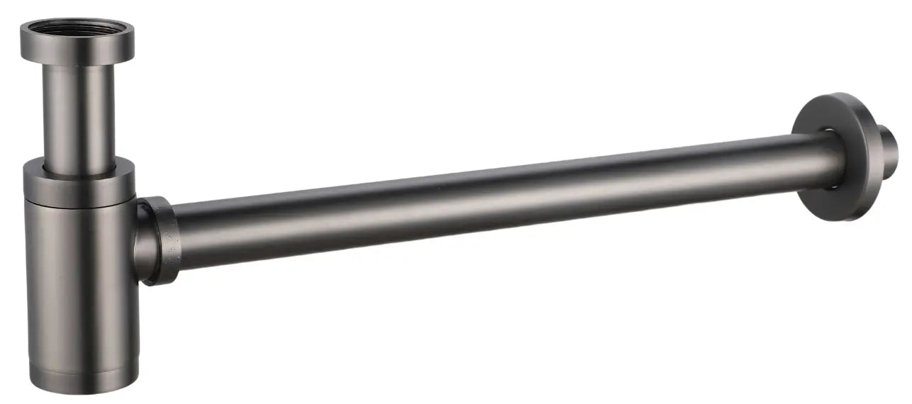 Sifón Redondo Black Gun Metal