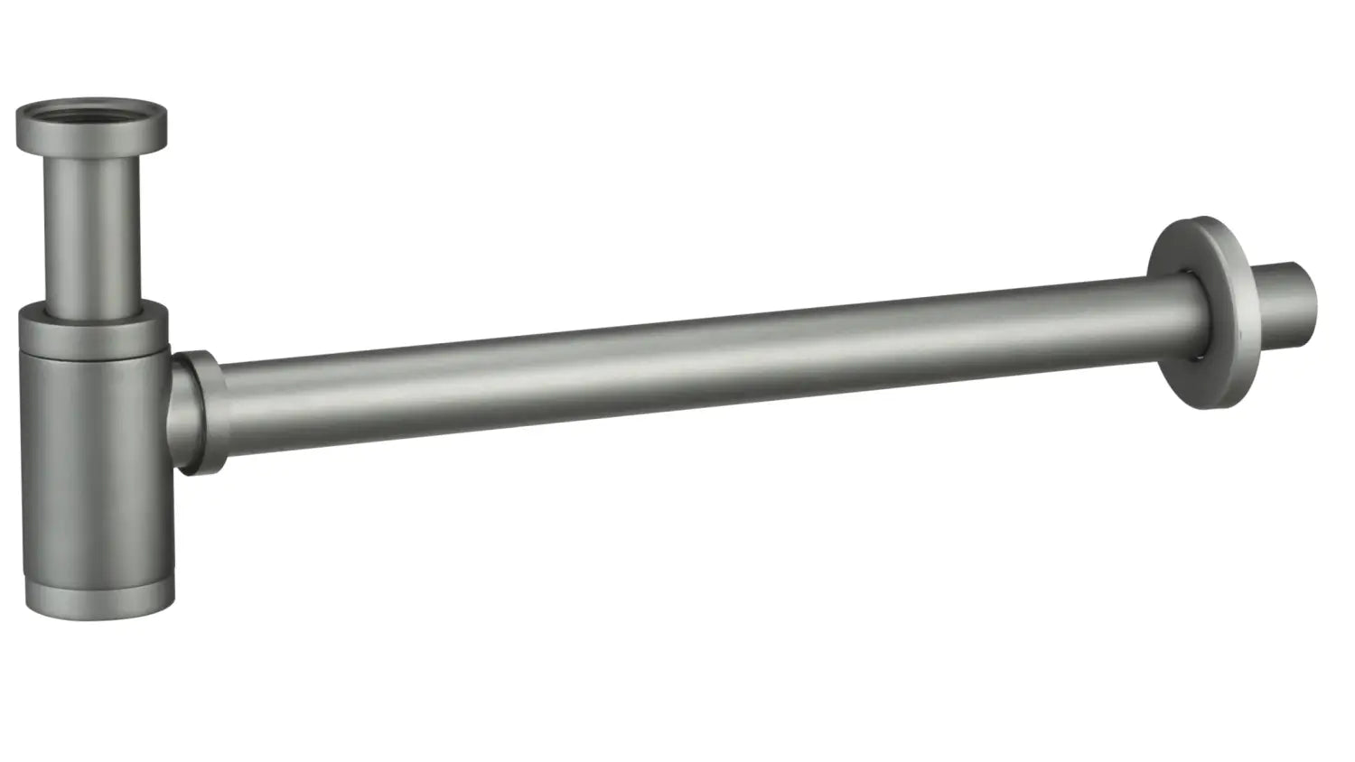 Sifón Redondo Gris Mate