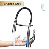Touch Switch Cold Hot Dual Control Magnetic Sink Faucet