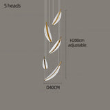 LED Chandelier Modern Spiral  Pendant Light