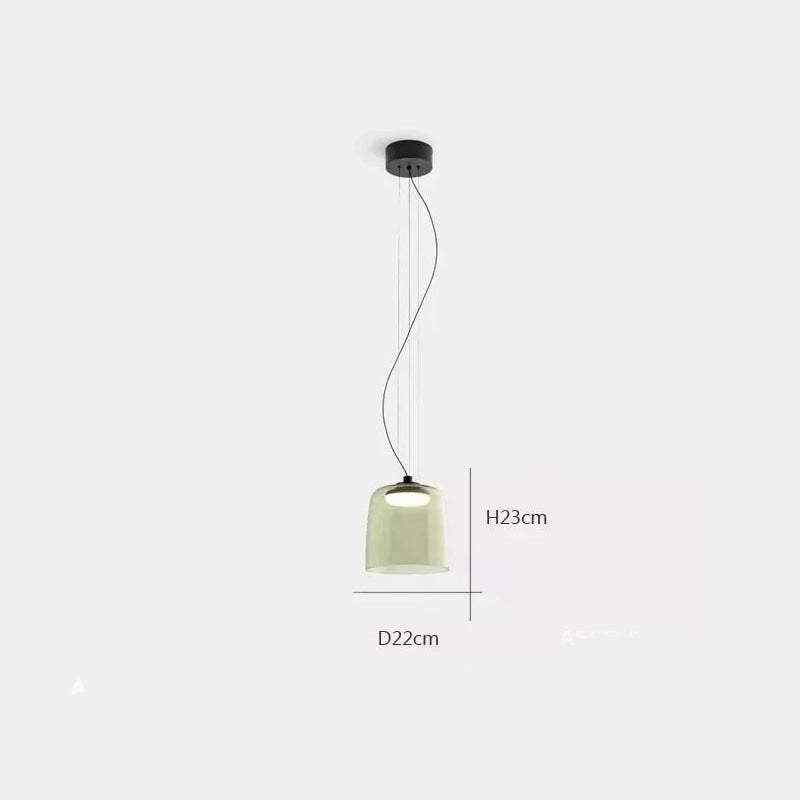 Nordic Glass LED Ceiling Chandelier Pendant Lights