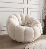Sillón nórdico perezoso con forma de nube de calabaza 