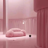 Modern Plush Nordic Minimalist Compressed Sofa