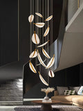 LED Chandelier Modern Spiral  Pendant Light