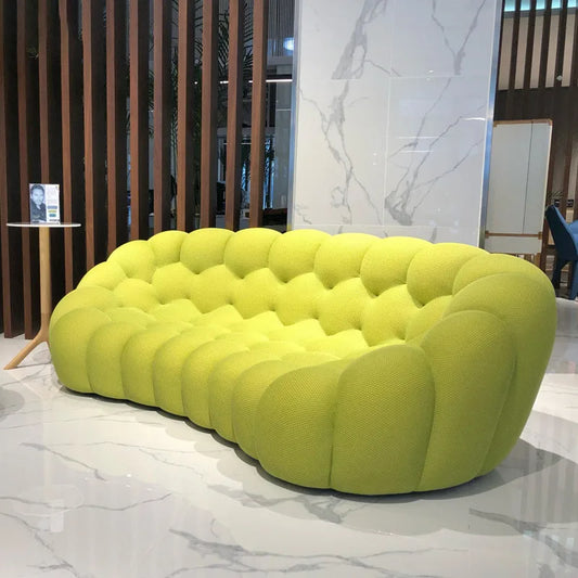 Nordic Modern Compressed Bubble 3 Seater Single Sofa