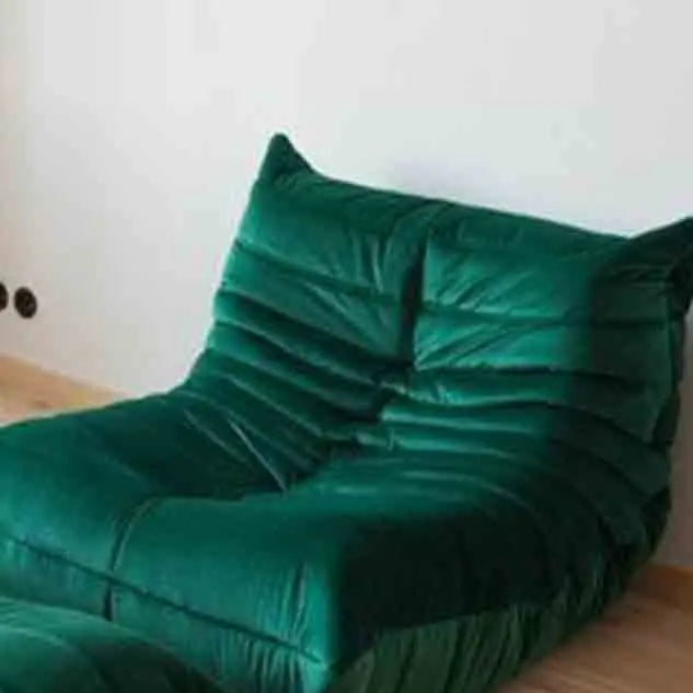 Suede Single Person Bean Bag Chair
