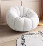 Sillón nórdico perezoso con forma de nube de calabaza 