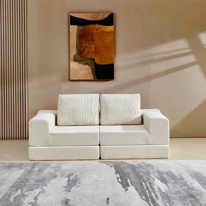 Modern Sectional Modular Compressed Sofa Bed