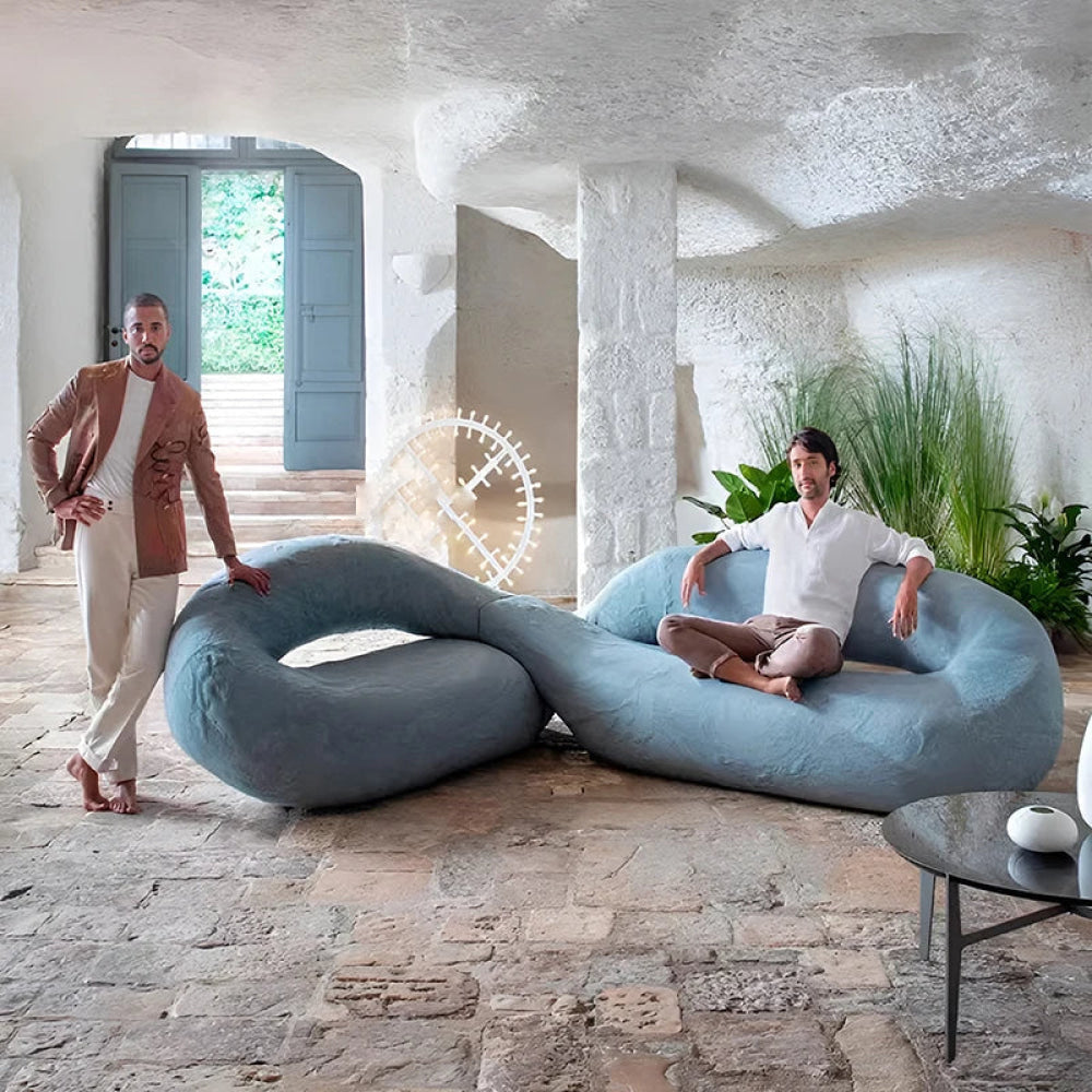 Italian High End Sofa Modern Luxury Style for Contemporary Interiors