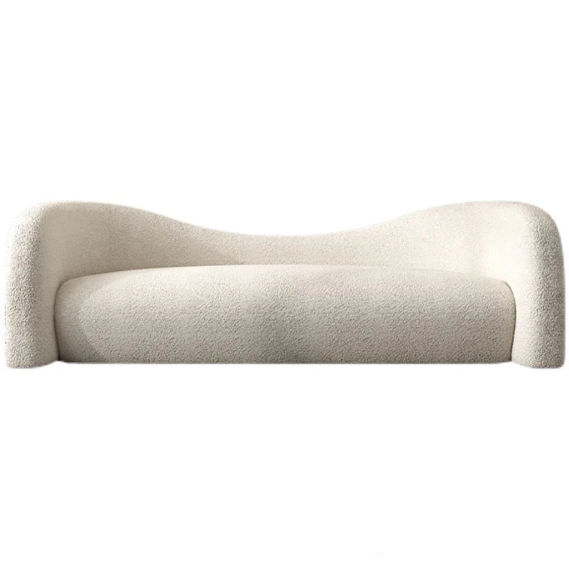 Modernes Sofa im nordischen Kunststil mit kreativer Ästhetik