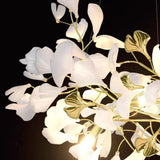 Modern Nordic Flower Leaf Chandelier Pendant Lamp