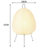 Japanese Paper Standing Light Button Switch Lamp