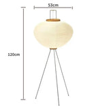 Japanese Paper Standing Light Button Switch Lamp