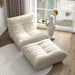 White Ottoman + Bean