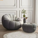 Sillón nórdico perezoso con forma de nube de calabaza 