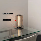 Nordic LED Stand Lighting Smoke Glass Floor Lamp