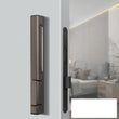 Invisible Sizzle Handle Single Side Door Lock - Gun Gray / 55mm