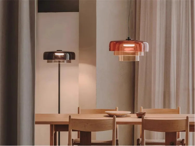 Nordic Glass LED Ceiling Chandelier Pendant Lights