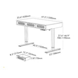 Rattan Soan Electric Standing Desk