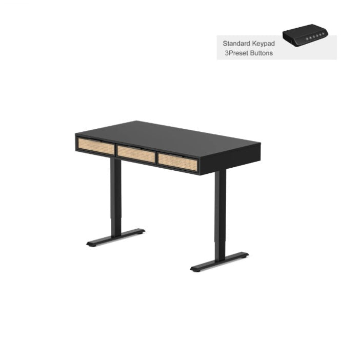 Rattan Soan Electric Standing Desk