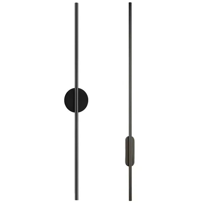 Moderne minimalistische LED-Wandleuchte mit langem Pendel