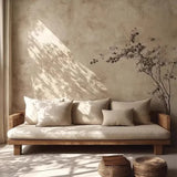 Wooden Minimalist Corner Outdoor Sofa Set