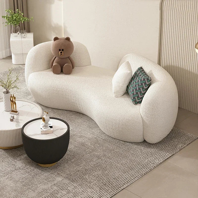 Italian Minimalist Nordic 2 Seater Couch Sofa