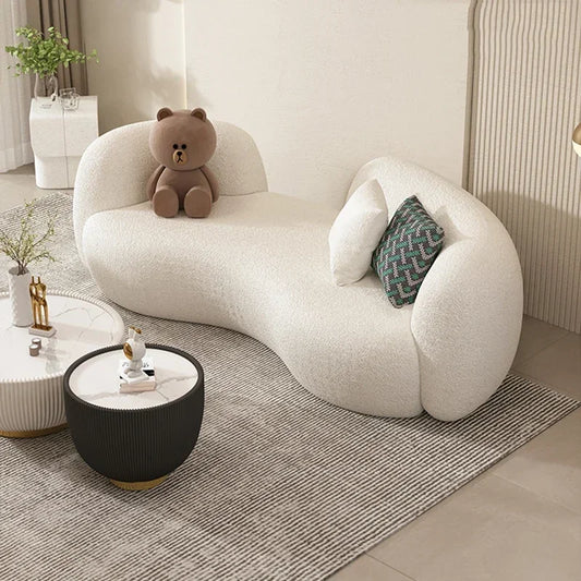 Italian Minimalist Nordic 2 Seater Couch Sofa