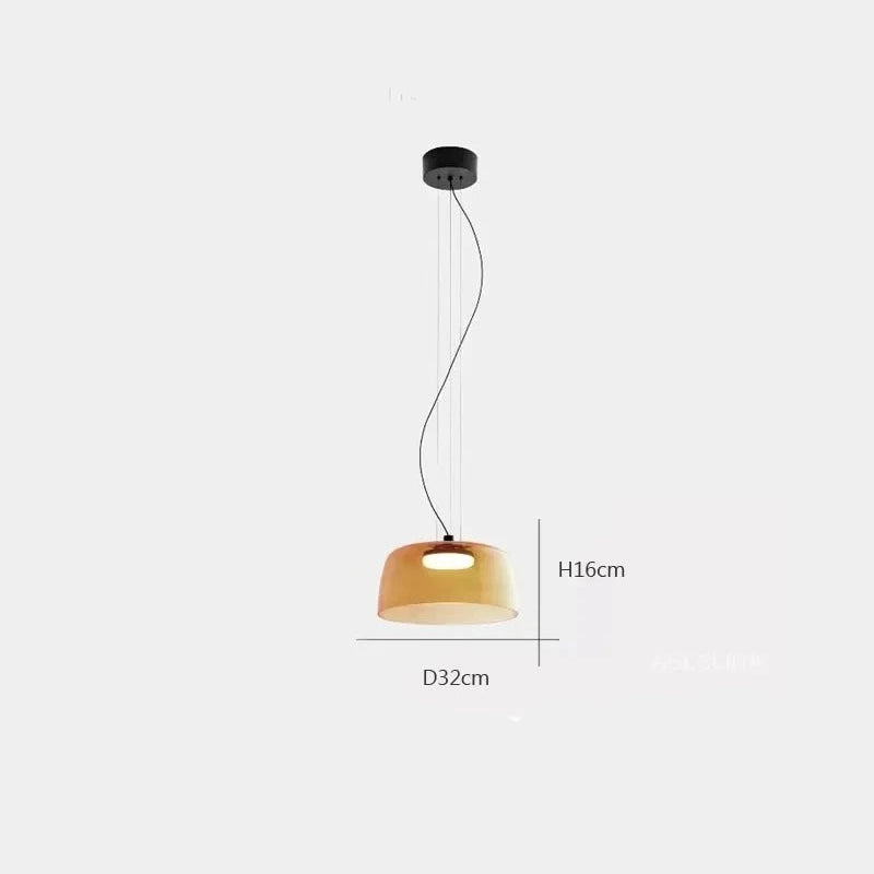 Nordic Glass LED Ceiling Chandelier Pendant Lights