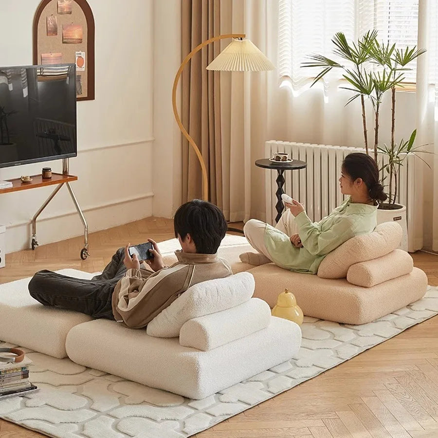 Modular Sectional L Shaped Compressed Bed Sofa